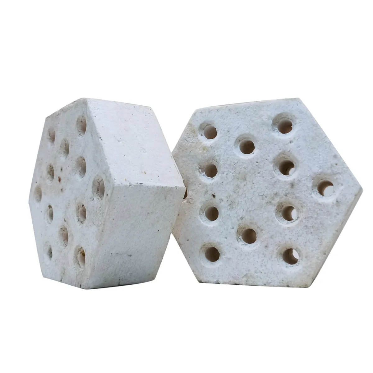 Formed Refractory Hexagonal Brick hexagon