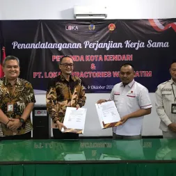 Expanding the Refractory Market in Southeast Sulawesi Loka Refractories signed a Cooperation Agreement with Perumda of Kendari City