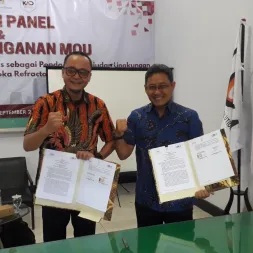 Loka Refractories Signed an MoU with KAD Jatim Preventing Acts of Corruption in the Companys Internal Environment