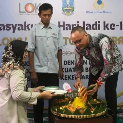 Rayakan Hari Jadi ke104 PT Loka Refractories Wira Jatim Siap Menapaki Tantangan Zaman 