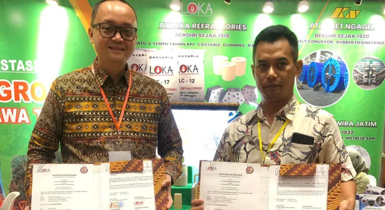 Loka Refractories on Misi Dagang Jatim, Fulfill Refractory Needs in West Nusa Tenggara